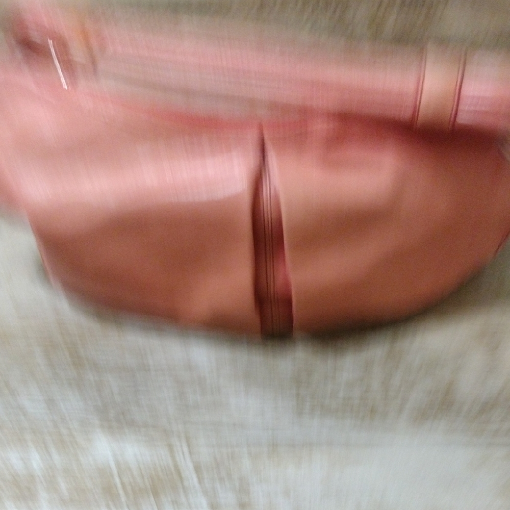 HOBO Pink Leather Hobo Bag with Curved Shape and Single Handle - Picture 13 of 14